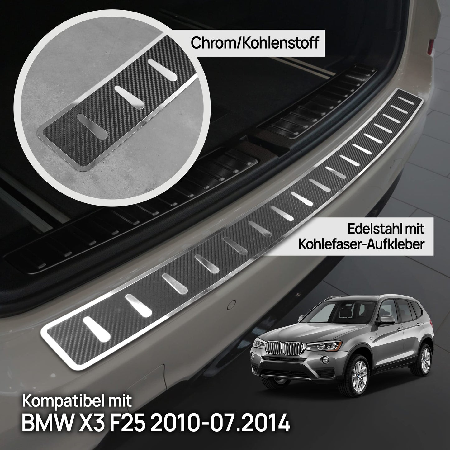 Ladekantenschutz Ladekantenschutz BMW X3 F25 2010-2017