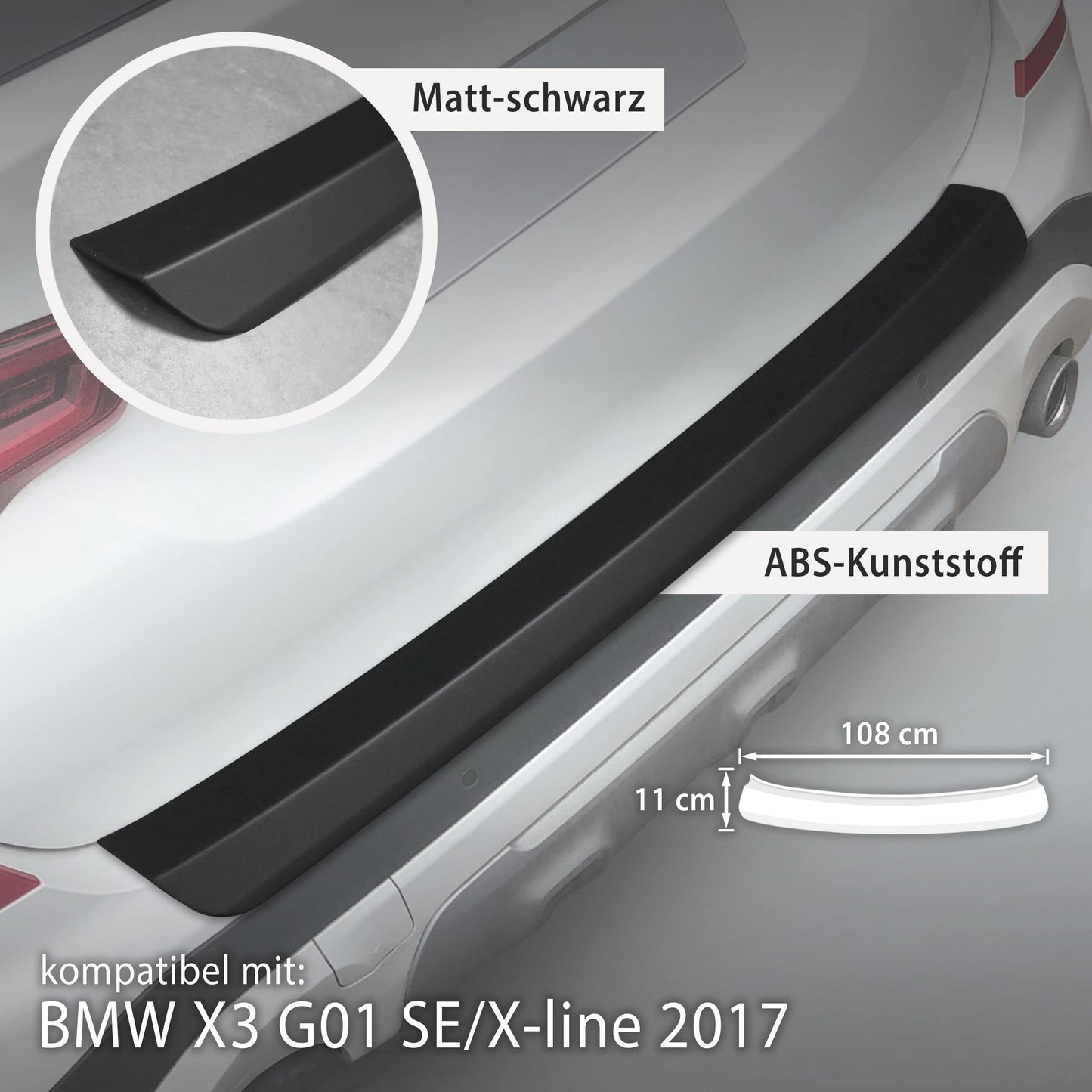 Ladekantenschutz BMW X3 G01 SE/X-line 2017-