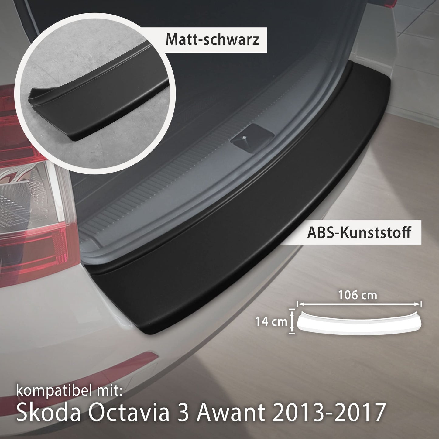 Ladekantenschutz Skoda Octavia 3 Kombi/Avant 2013-2017