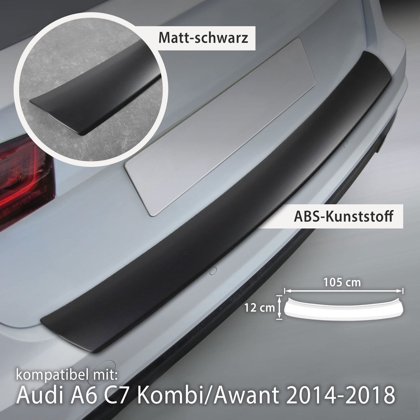 Ladekantenschutz Audi A6 C7 Kombi/Avant 2014-2018