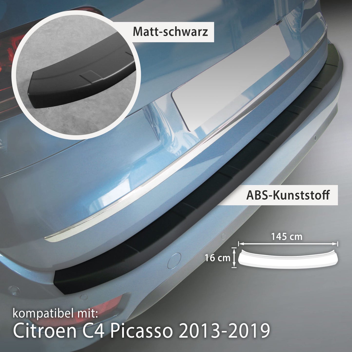 Ladekantenschutz Citroen C4 Picasso 2013-2019