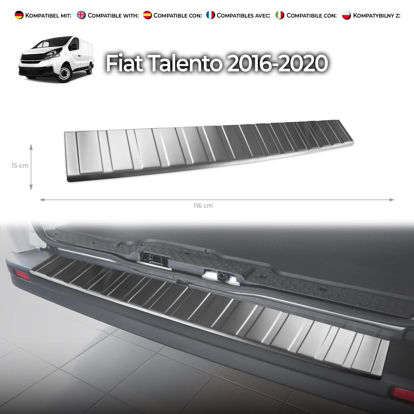 Ladekantenschutz FIAT Talento 2016-2020