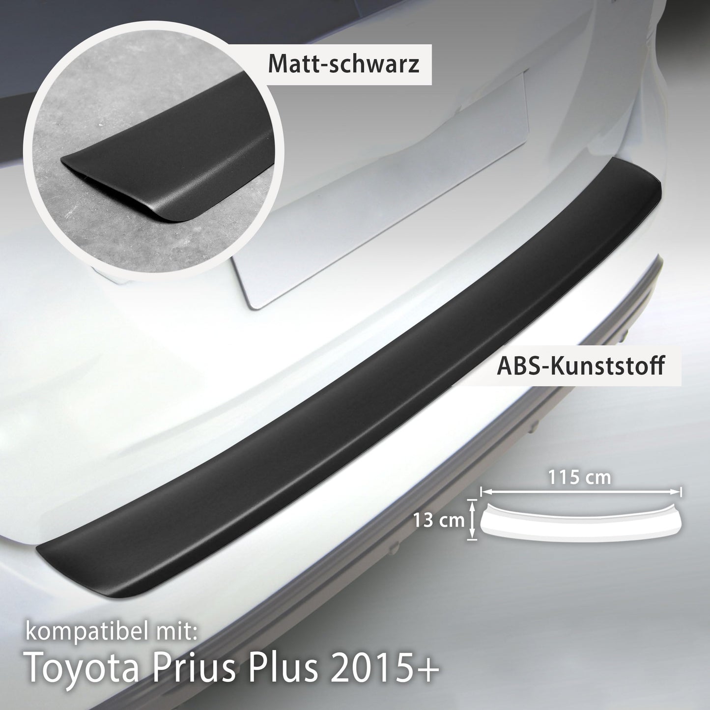 Ladekantenschutz Toyota Prius Plus 2015-