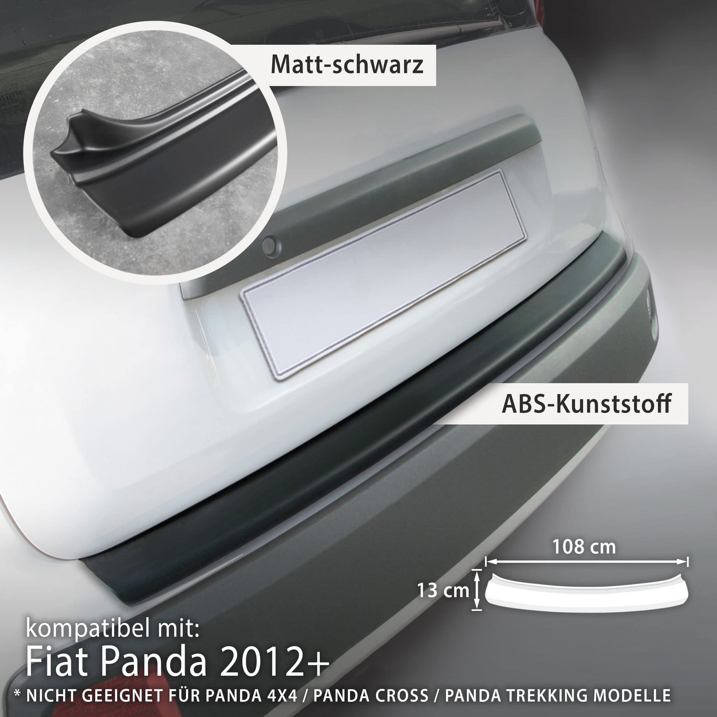 Ladekantenschutz FIAT Panda 2012-