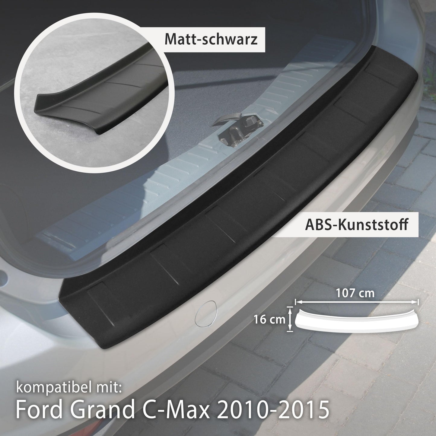 Ladekantenschutz Ford Grand C-Max 2010-2015