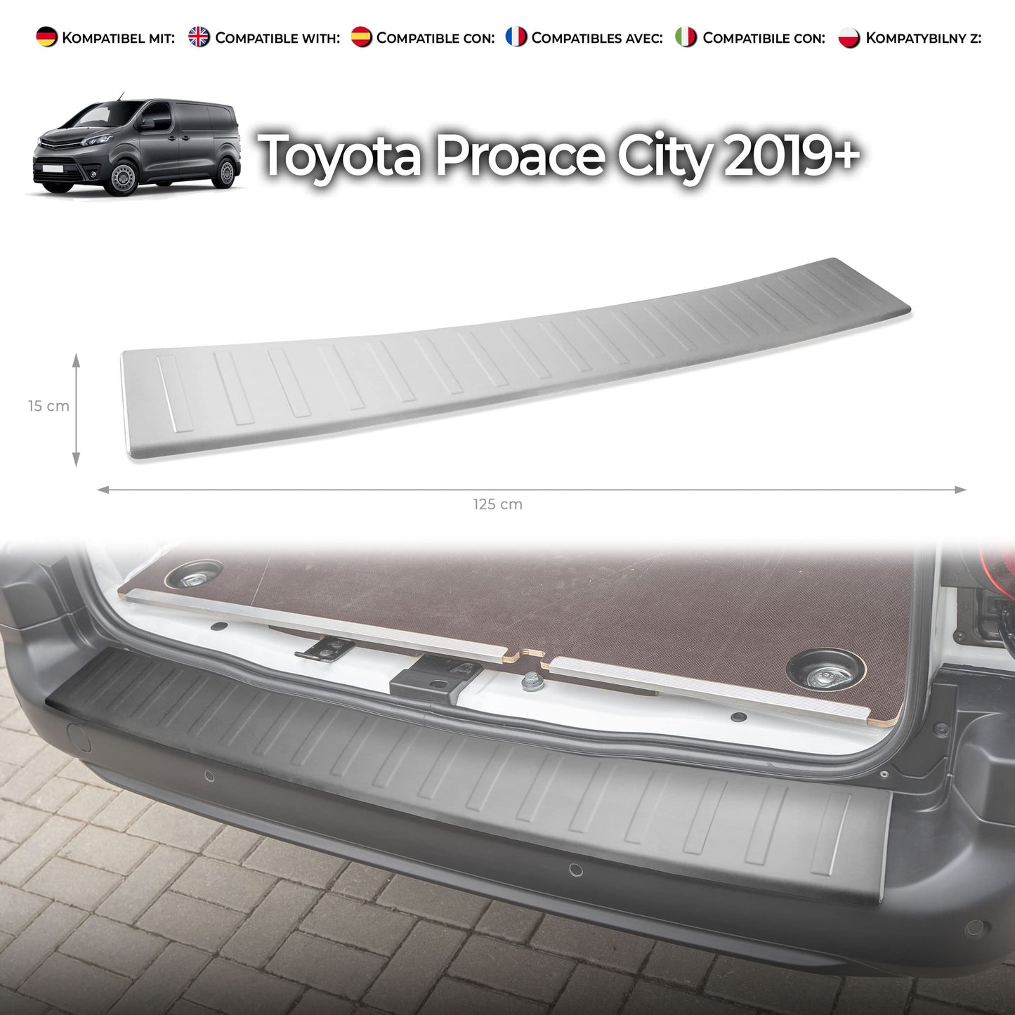 Ladekantenschutz Toyota Proace City ab Bj. 2019