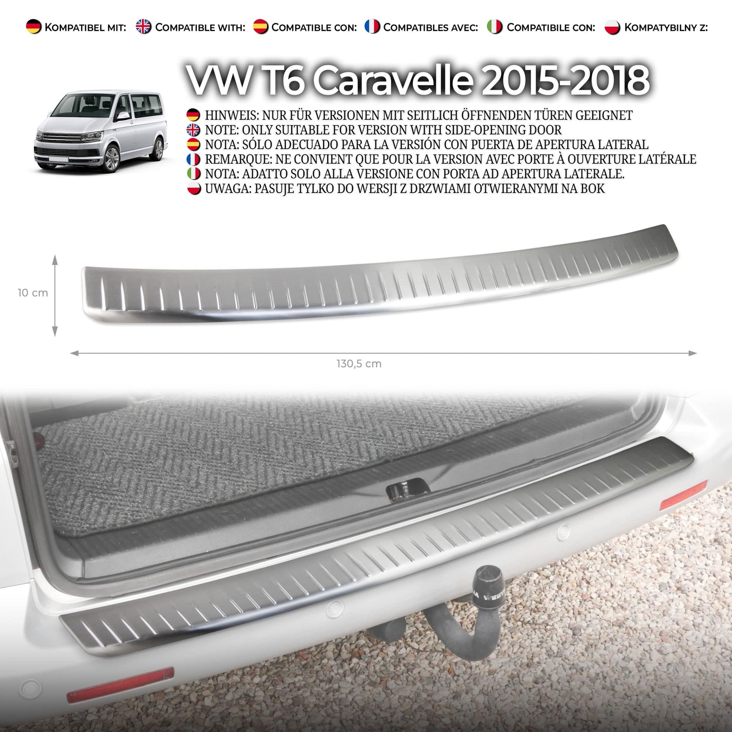 Ladekantenschutz VW T6 Caravelle 2015-2018