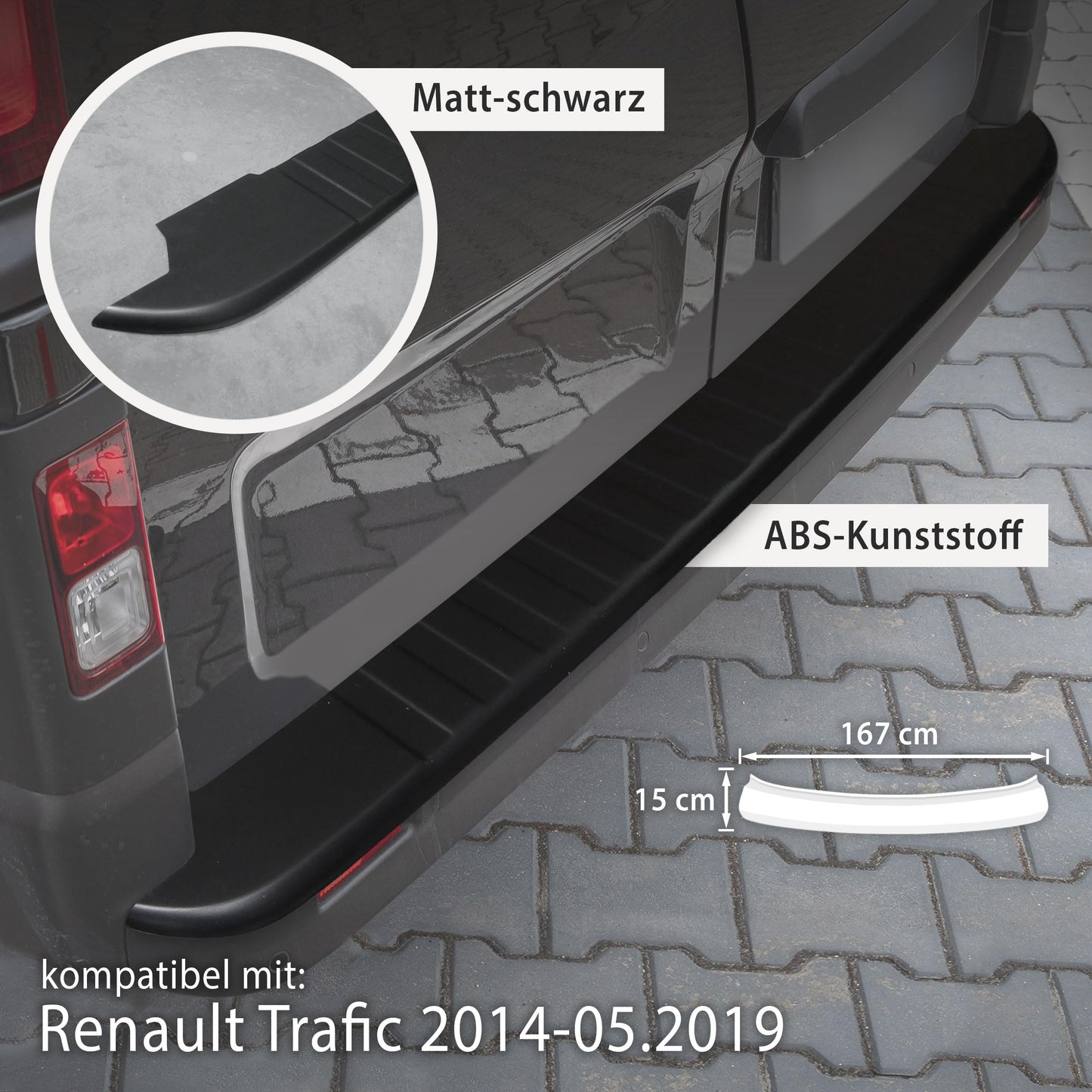 Ladekantenschutz Renault Trafic 2014-