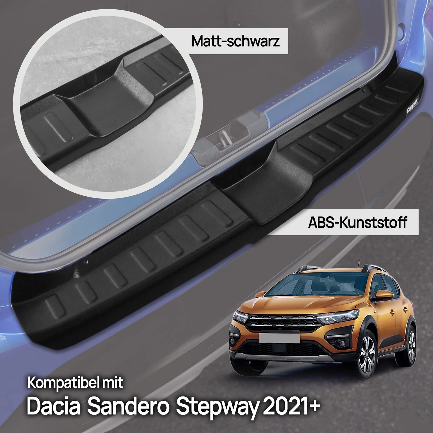 Ladekantenschutz Dacia Sandero / Sandero Stepway 3 2021-