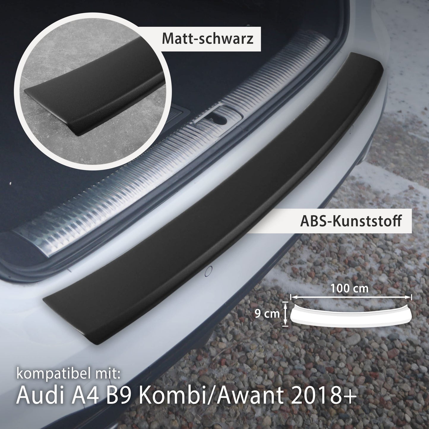 Ladekantenschutz Audi A4 B9 Kombi/Avant 2018-