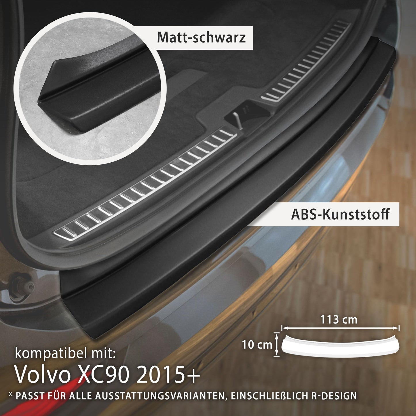 Ladekantenschutz Volvo XC90 2015-