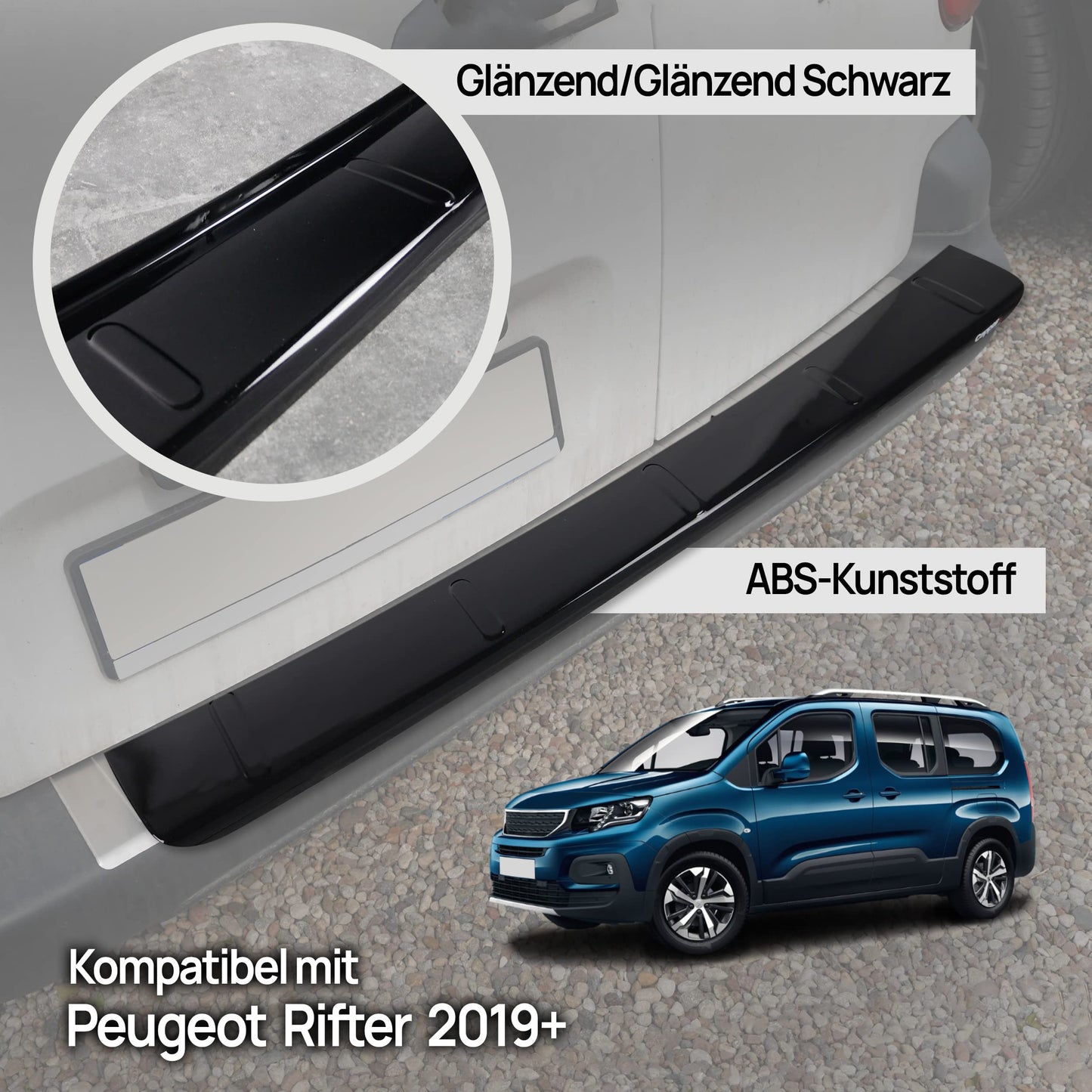 Ladekantenschutz Peugeot Rifter 2019-