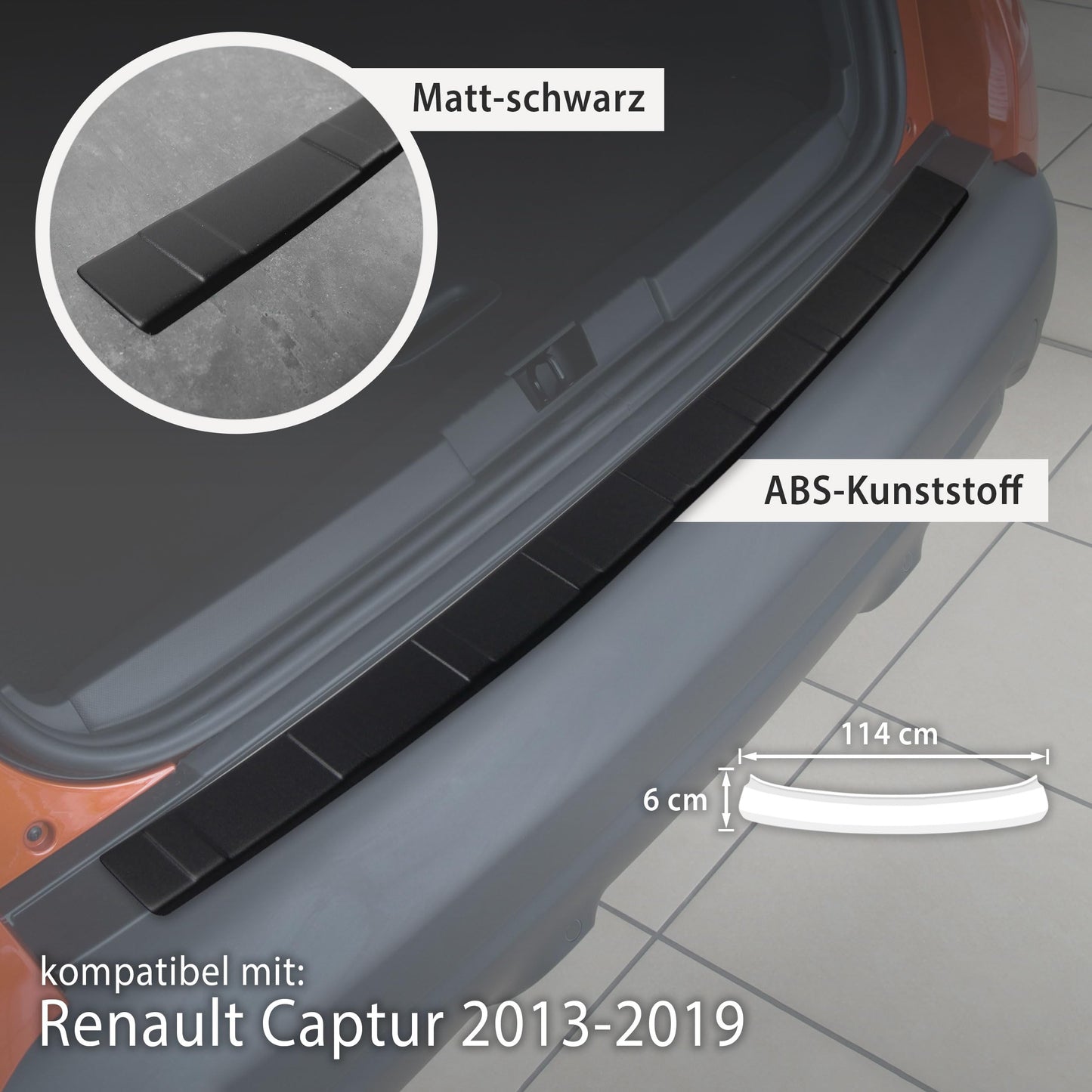 Ladekantenschutz Renault Captur 2013-2019