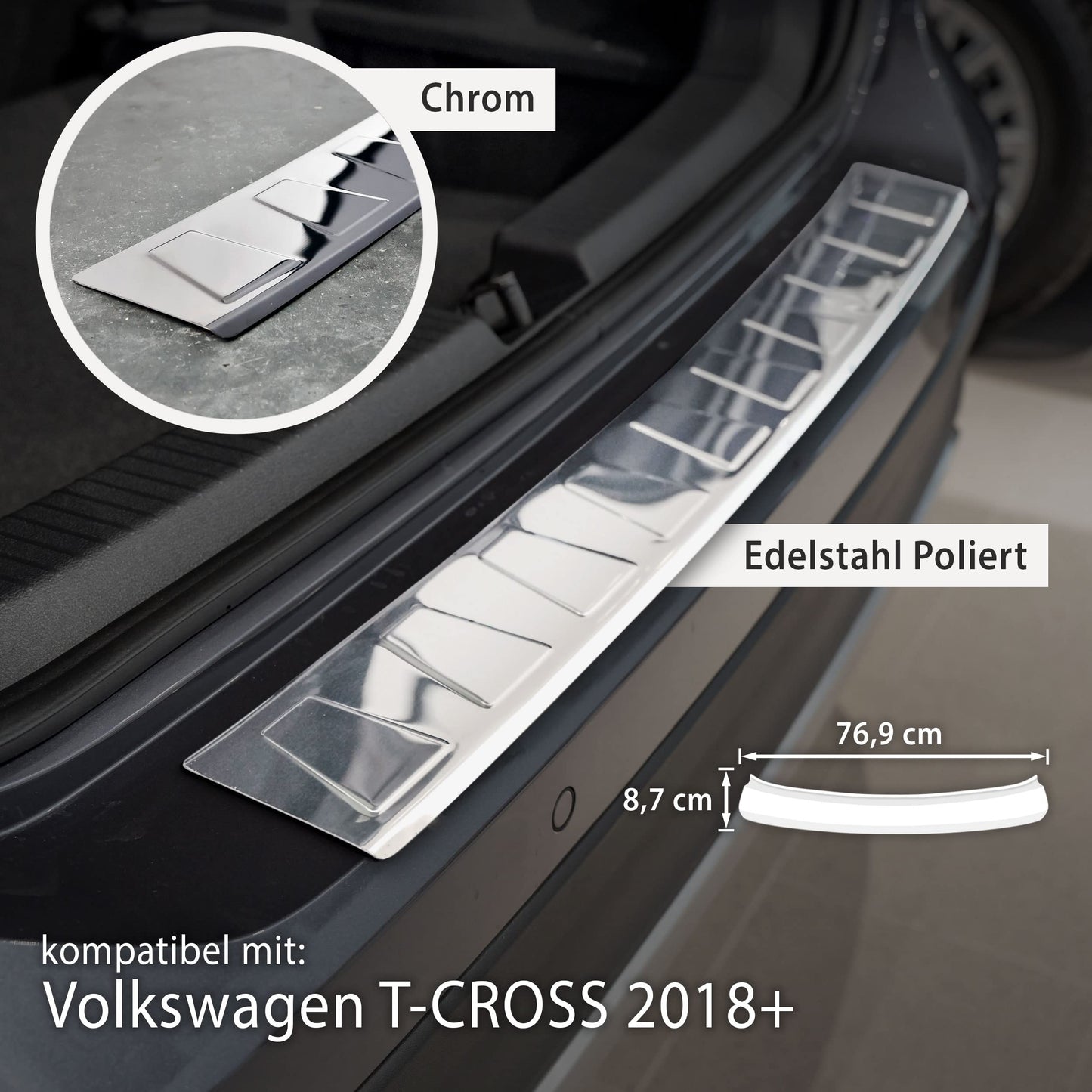 Ladekantenschutz Volkswagen T-Cross 2018-