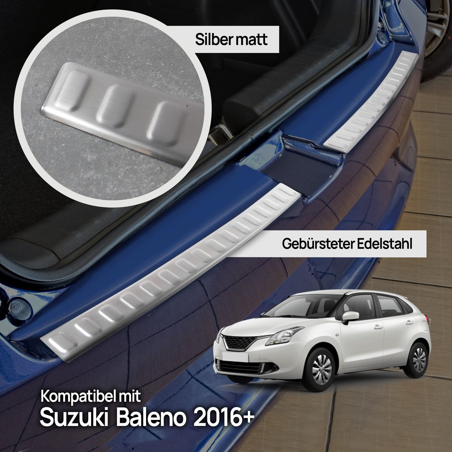 Ladekantenschutz Suzuki Baleno 2016-