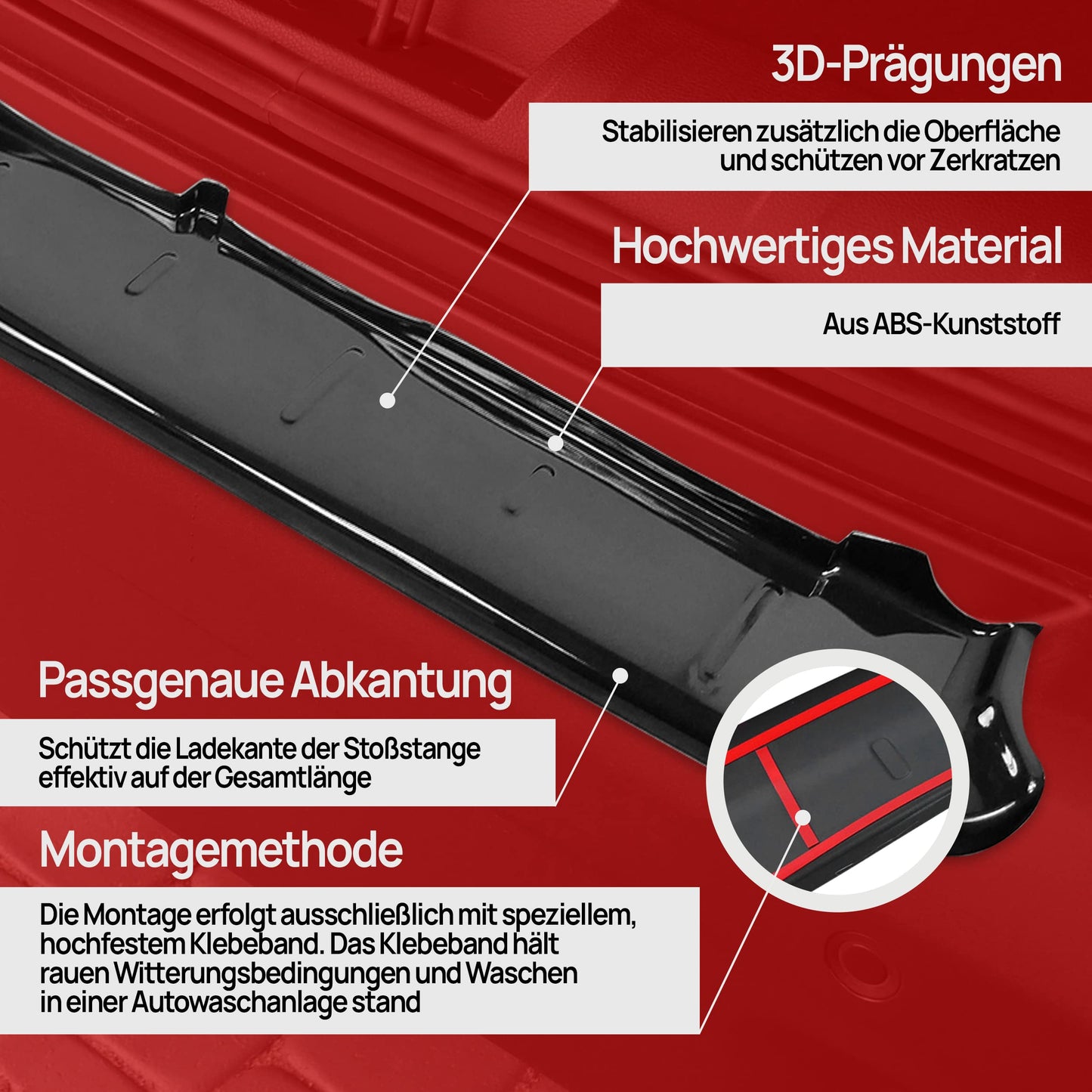 Ladekantenschutz Peugeot Rifter 2019-