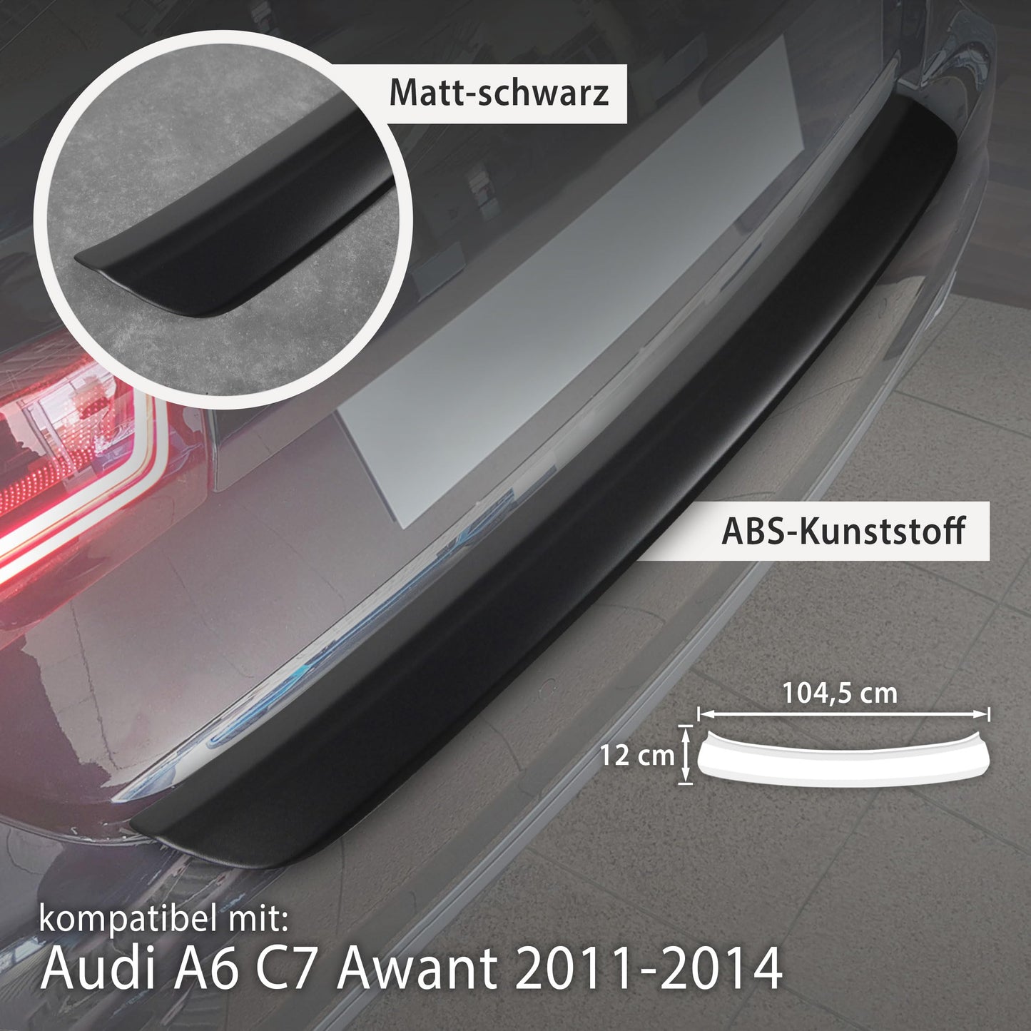 Ladekantenschutz Audi A6 C7 Kombi/Avant 2011-2014