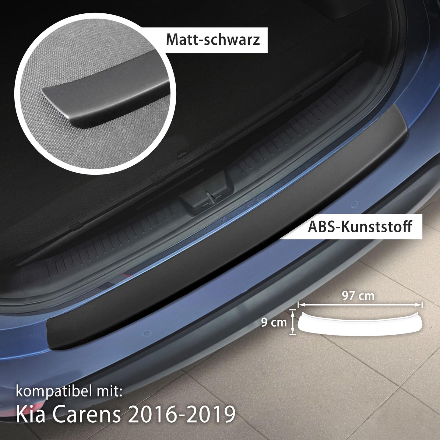 Ladekantenschutz KIA Carens 2016-2019