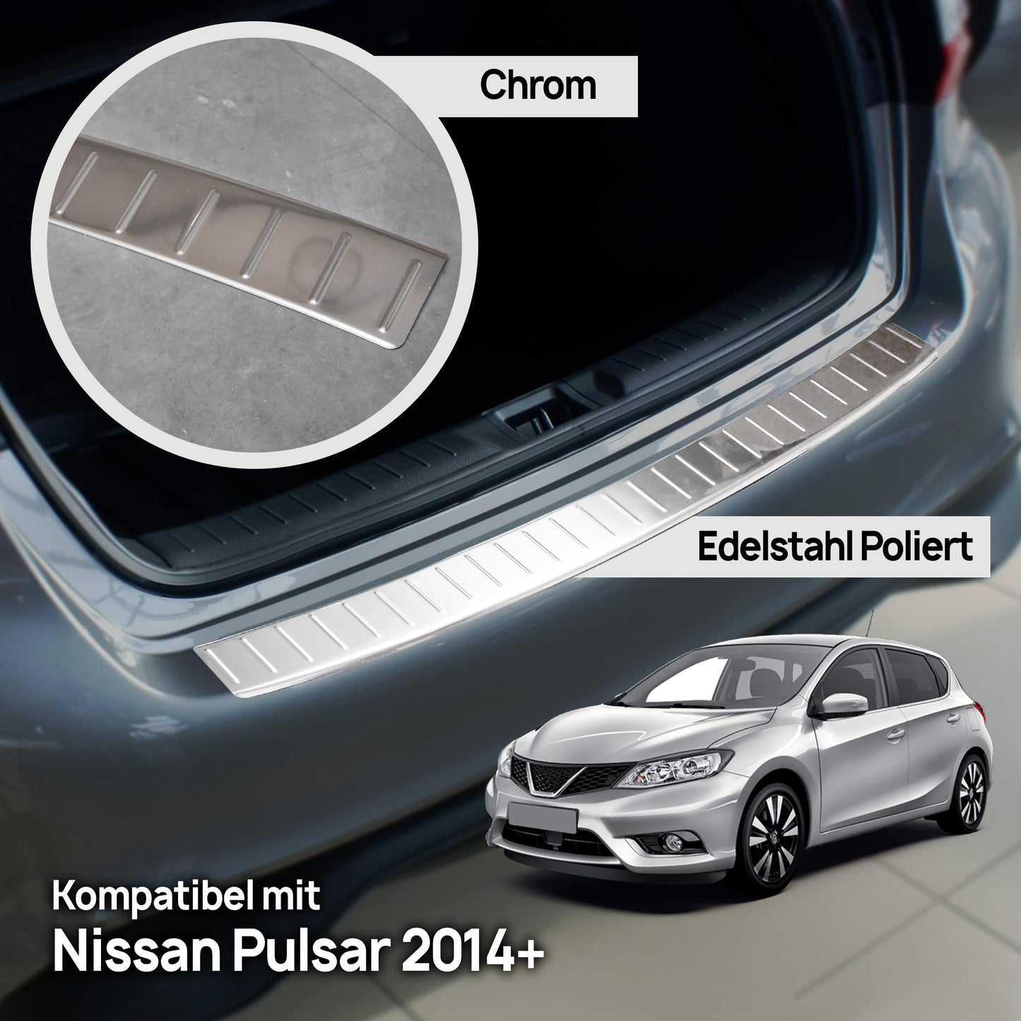 Ladekantenschutz Nissan Pulsar 2014-