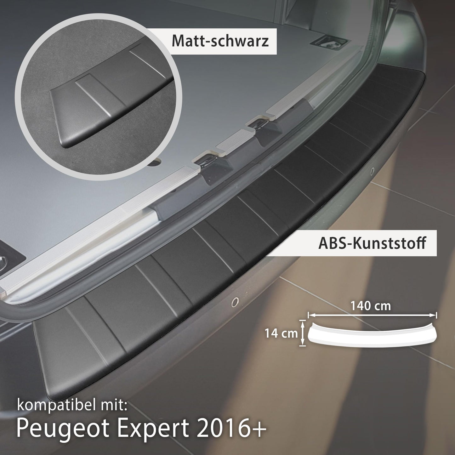 Ladekantenschutz Peugeot Expert L1 L2 2016-