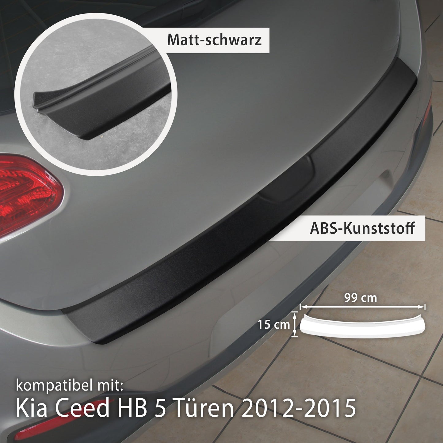 Ladekantenschutz KIA Ceed Hatchback 2012-2015