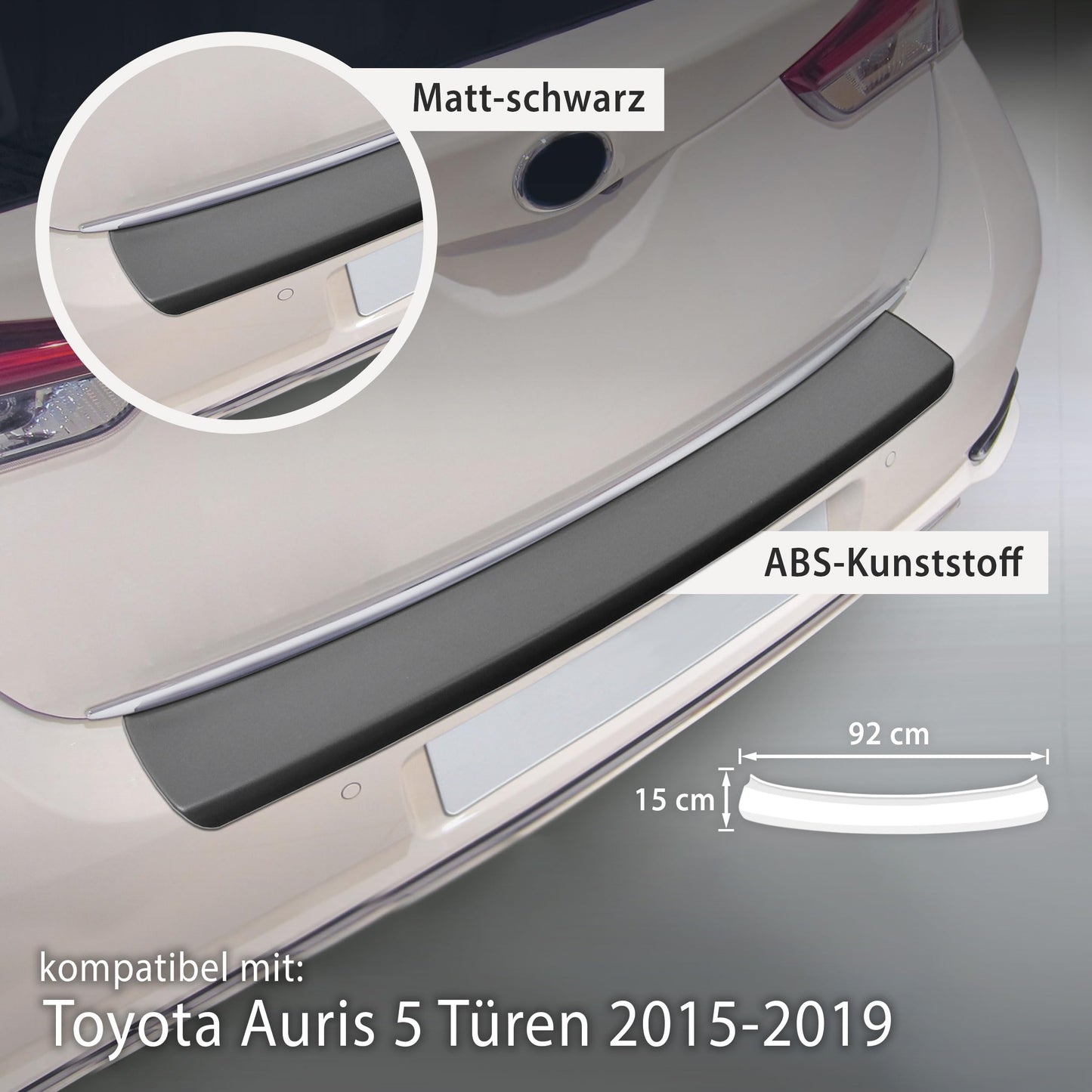 Ladekantenschutz Toyota Auris 5dr Hatchback 2015-2019