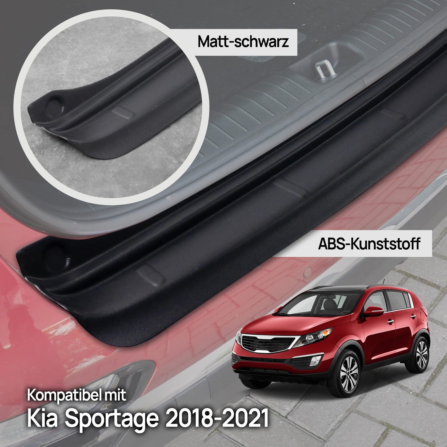 Ladekantenschutz Kia Sportage (QL) 2015-2018