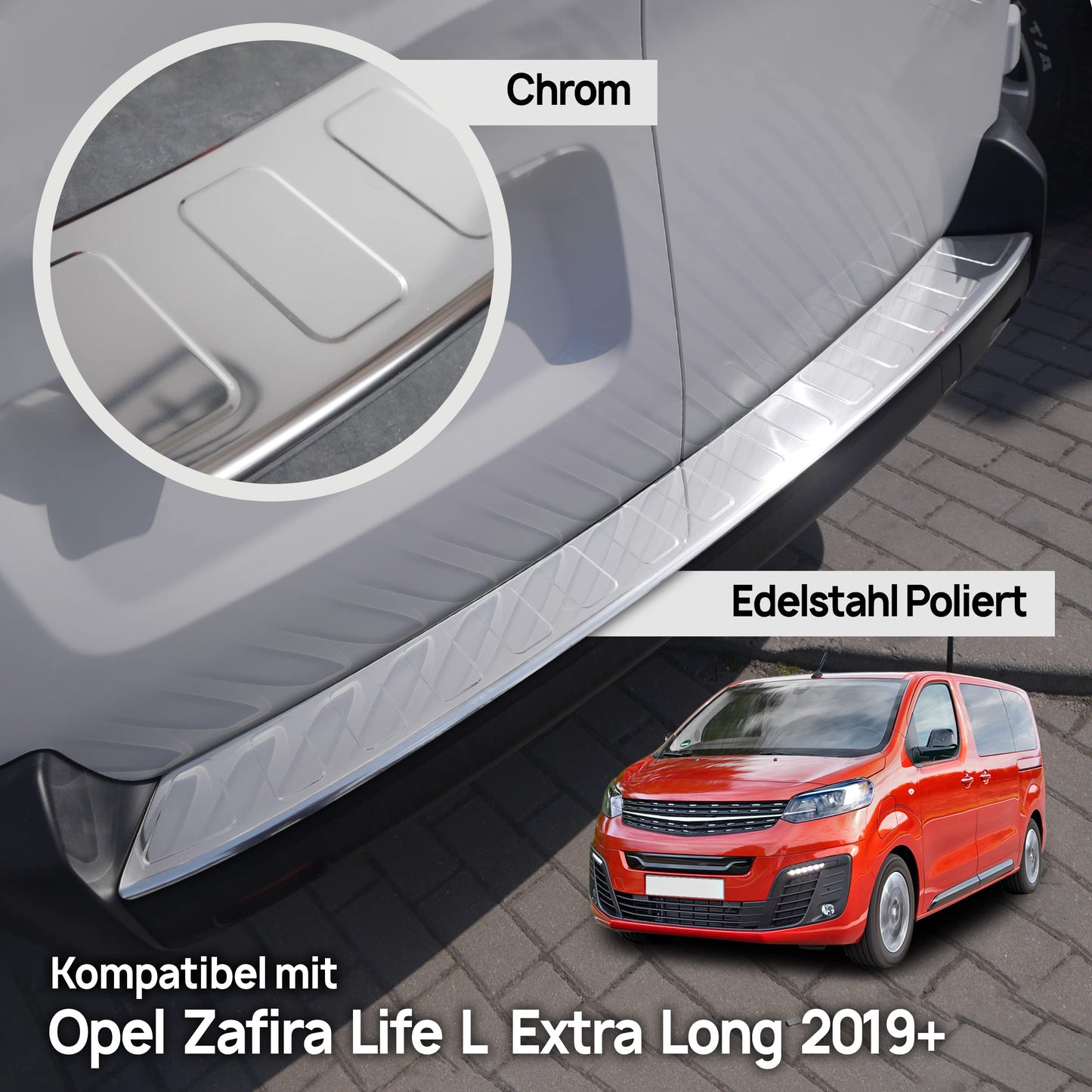 Ladekantenschutz Opel Zafira Life 2019- L Extra Long