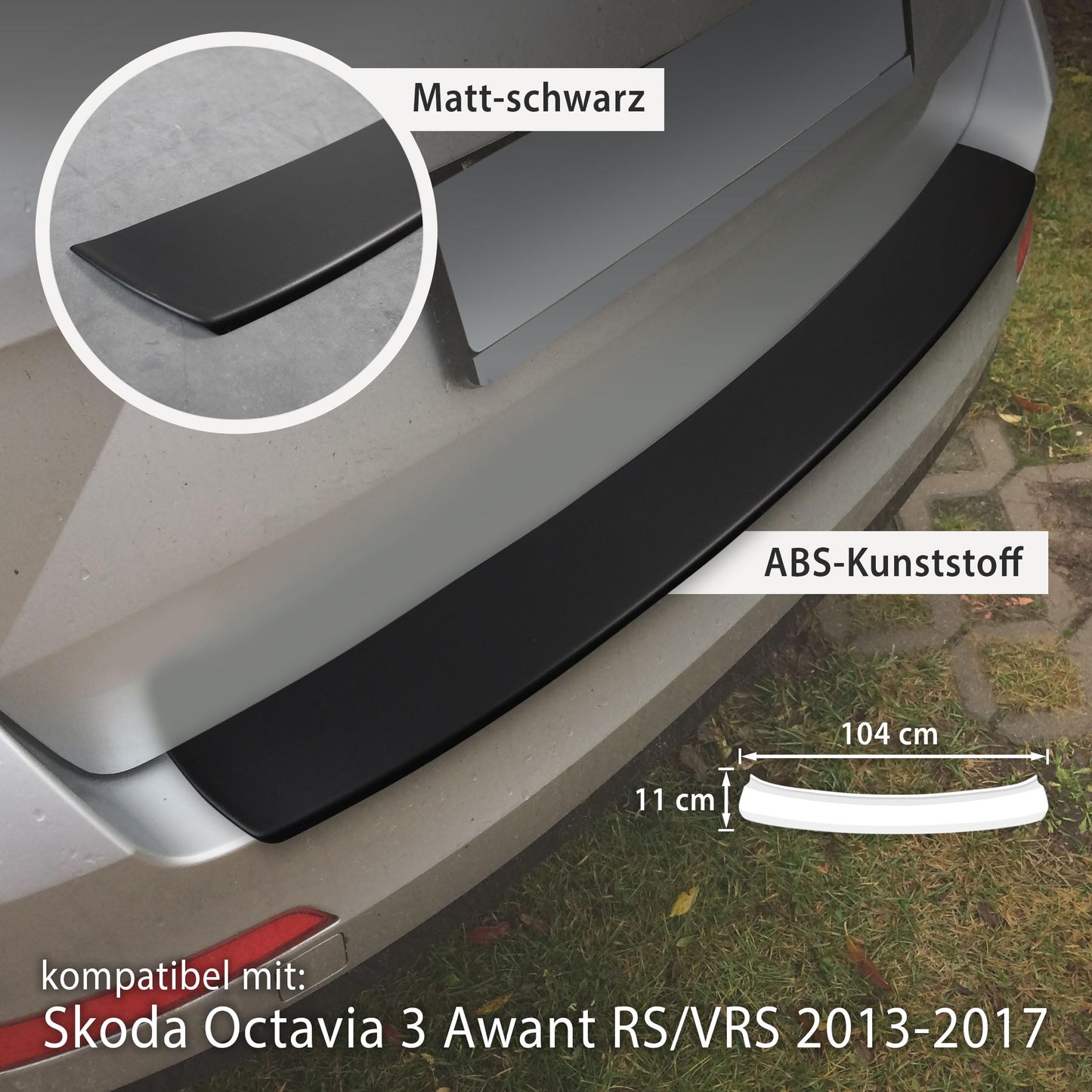 Ladekantenschutz Skoda Octavia 3 RS/VRS Kombi/Avant 2013-2017