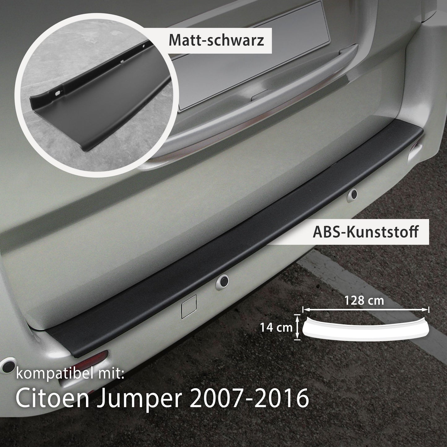 Ladekantenschutz Citroen Jumpy 2007-2016