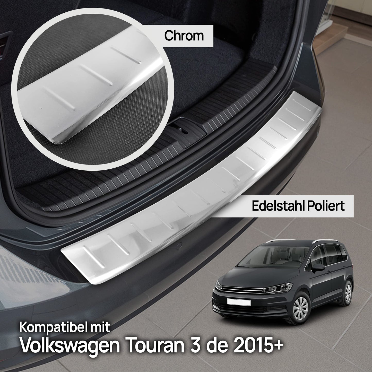 Ladekantenschutz Volkswagen VW Touran 3 2015-