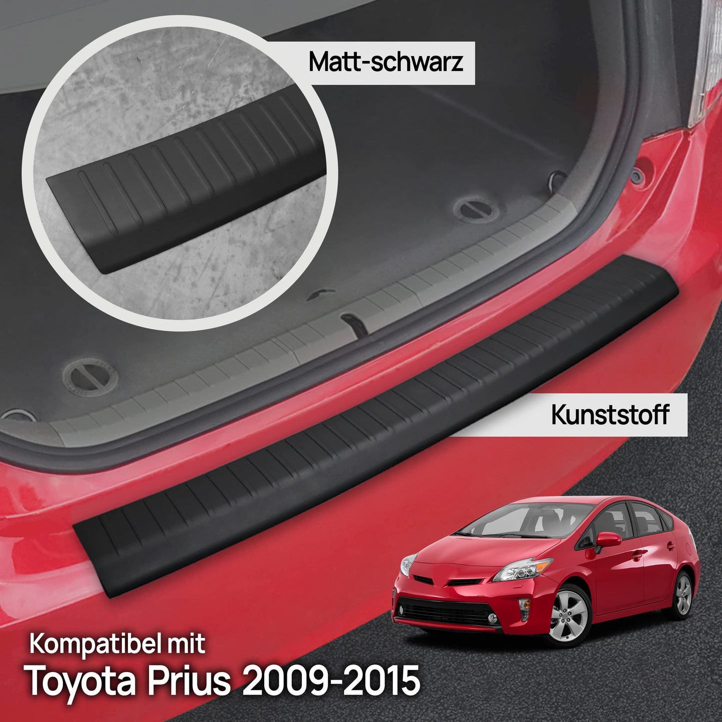 Ladekantenschutz Toyota Prius 2009-2015