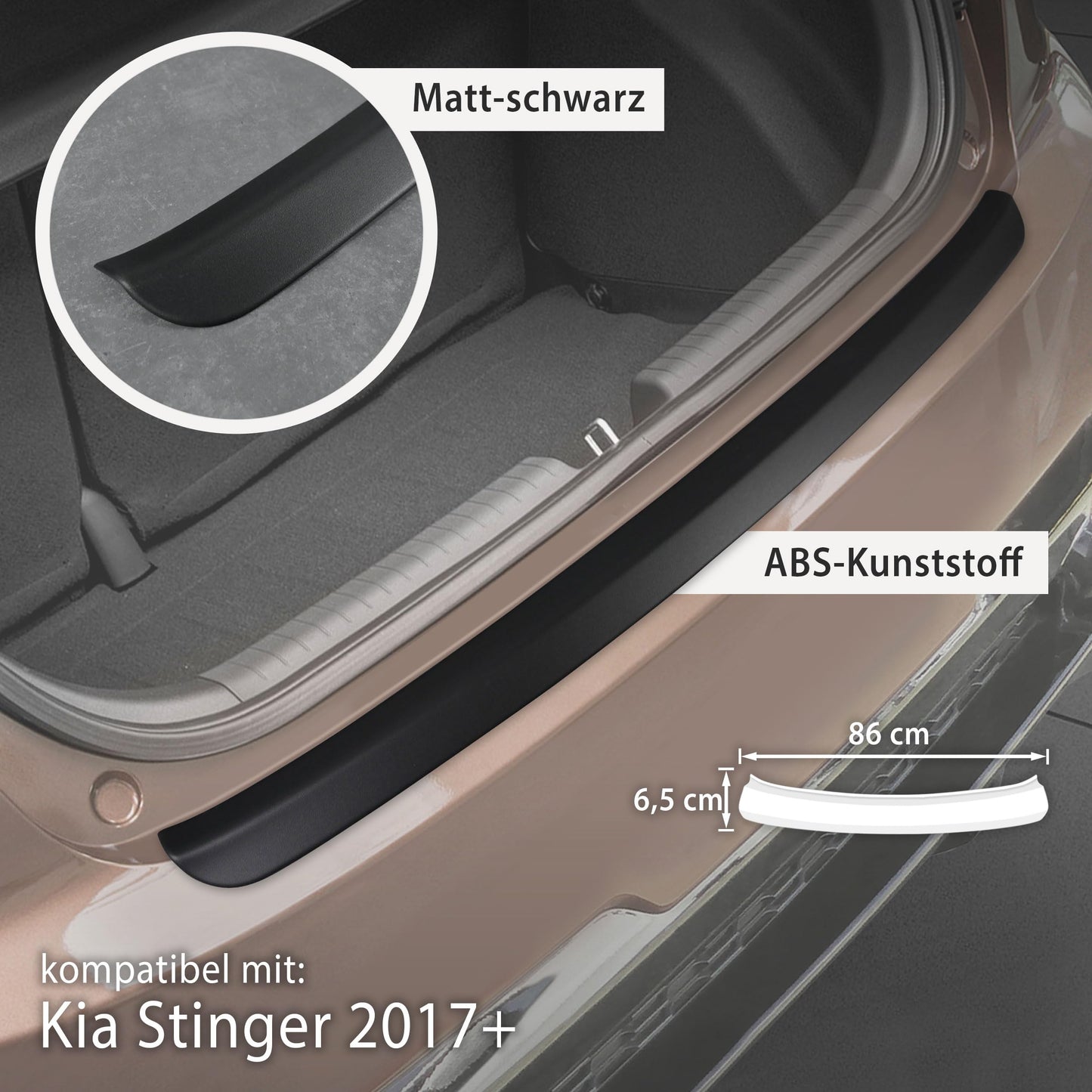 Ladekantenschutz KIA Stinger 2017-