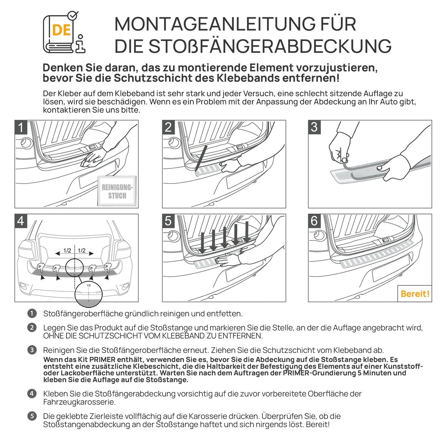 Ladekantenschutz Ford C-Max 2015-