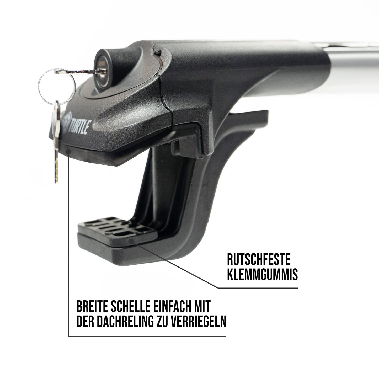 Turtle AIR1 | Dachgepäckträger Dachträger | Kompatibel mit Nissan NP300 2015-2020