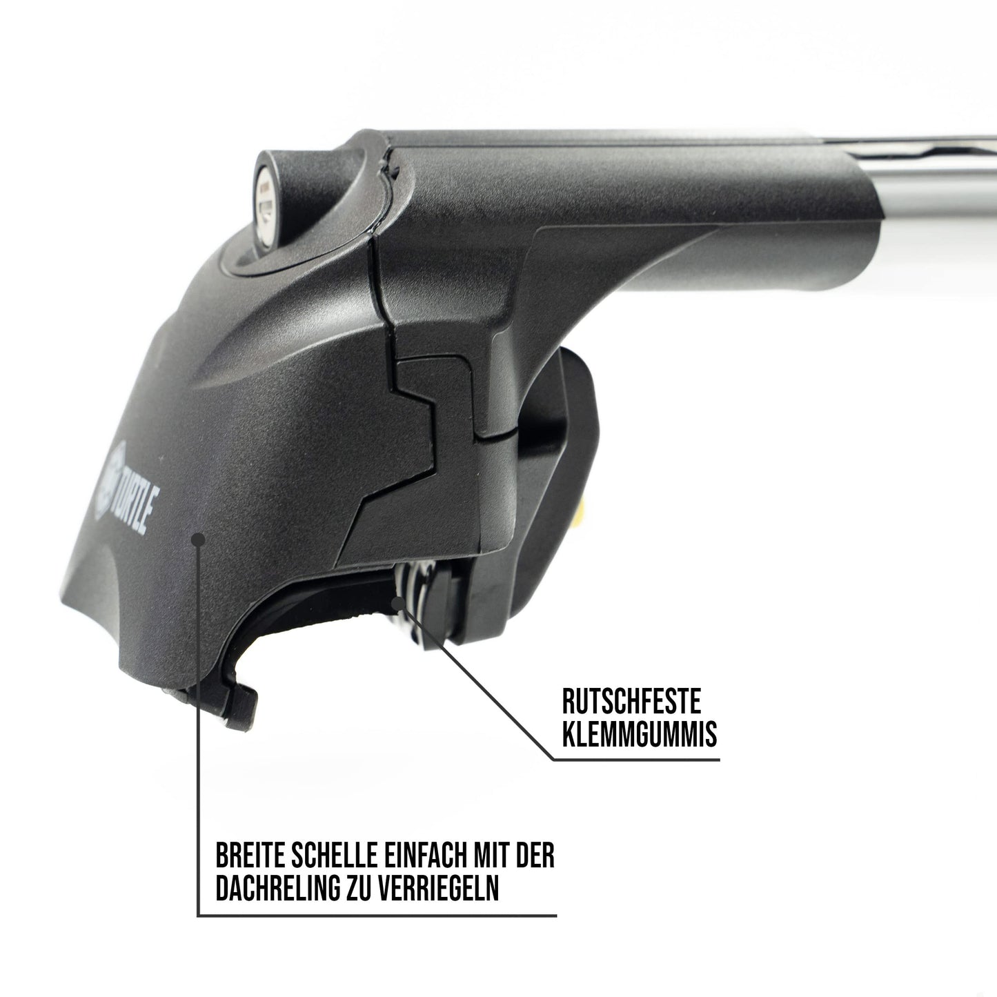 Turtle AIR2 | Dachgepäckträger Dachträger | Kompatibel mit Audi A6 C6 Kombi 2005-2011