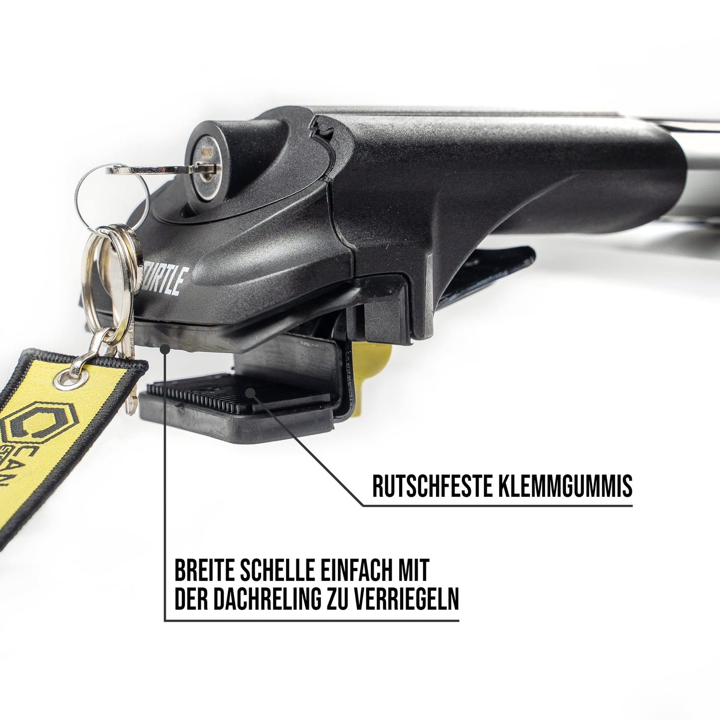 Turtle AIR1 | Dachgepäckträger Dachträger | Kompatibel mit Ford Mondeo 4 Kombi 2007-2013