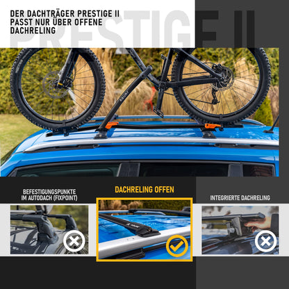 Dachträger AGURI Prestige II  für Mitsubishi Pajero 1999-2006