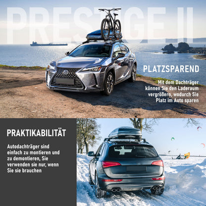 Dachträger AGURI Prestige II  für Hyundai i20 Activ 2014-2020