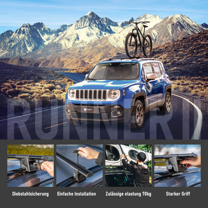 Dachträger AGURI Runner II für BMW X1 2015+